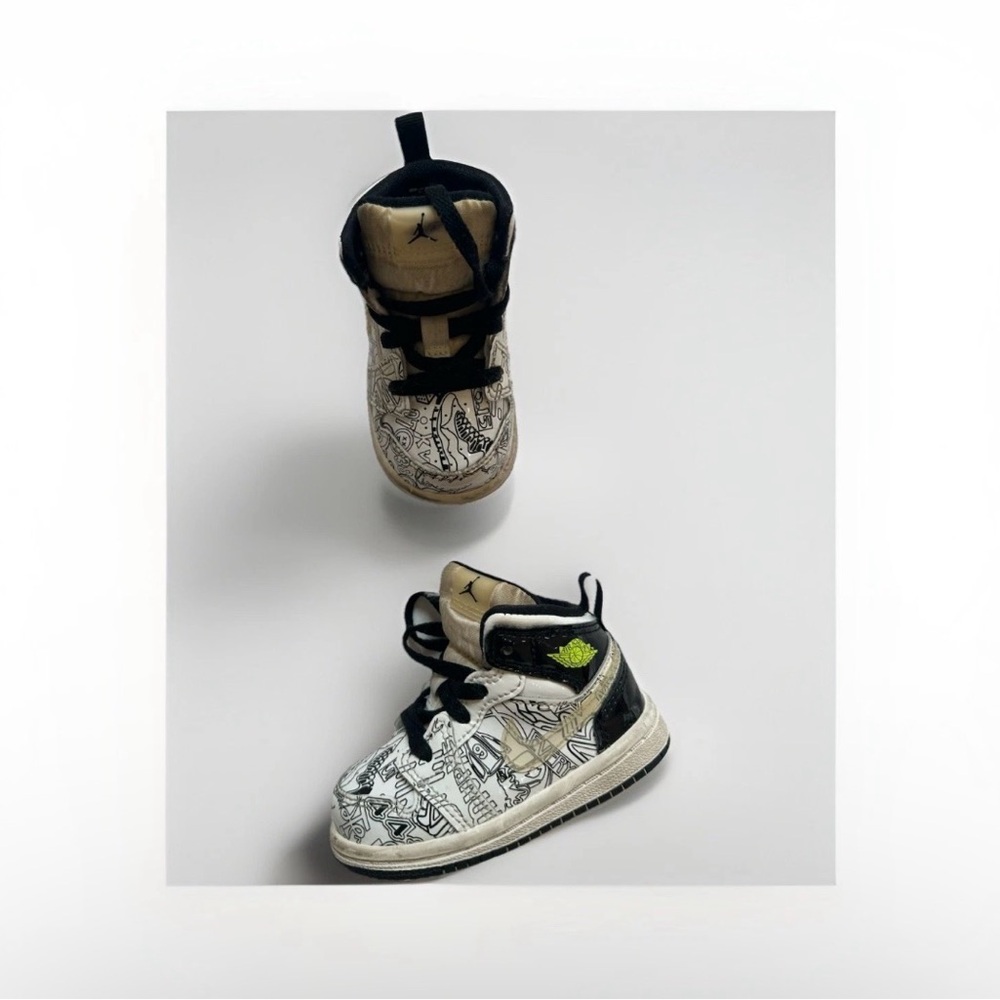 Nike Baby Air Jordan 1 Mid SE 'DIY' | DC4097-100 | Size: 4C